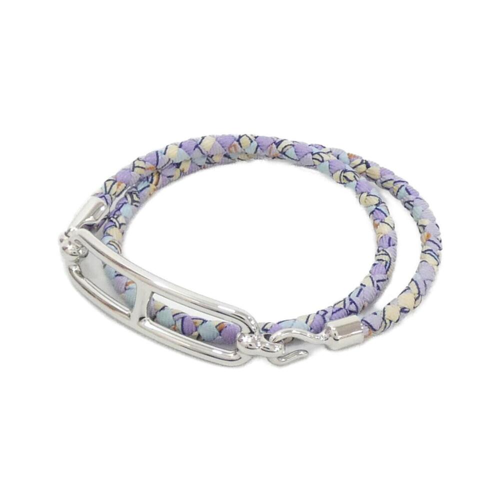 HERMES Purple Charm Bracelet